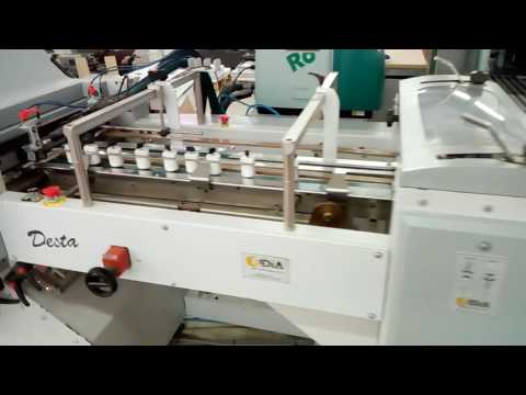 Desta folding and gluing machine D/60
