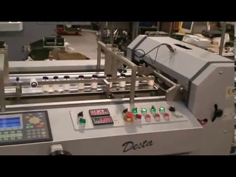 DESTA 3 panel brochure folding machine (Made in Italy)