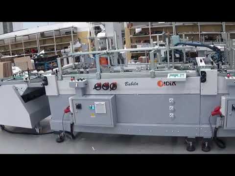 Folding and gluing of boxes D/52 | Babila CL